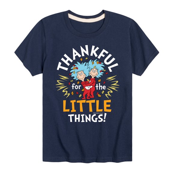 Dr. Seuss - Thanksgiving Is A Family Thing - Toddler And Youth Short Sleeve Graphic T-Shirt