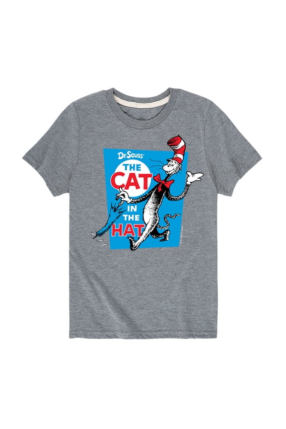 - The Cat In The Hat Book Cover - Toddler And Youth Short Sleeve Graphic T-Shirt