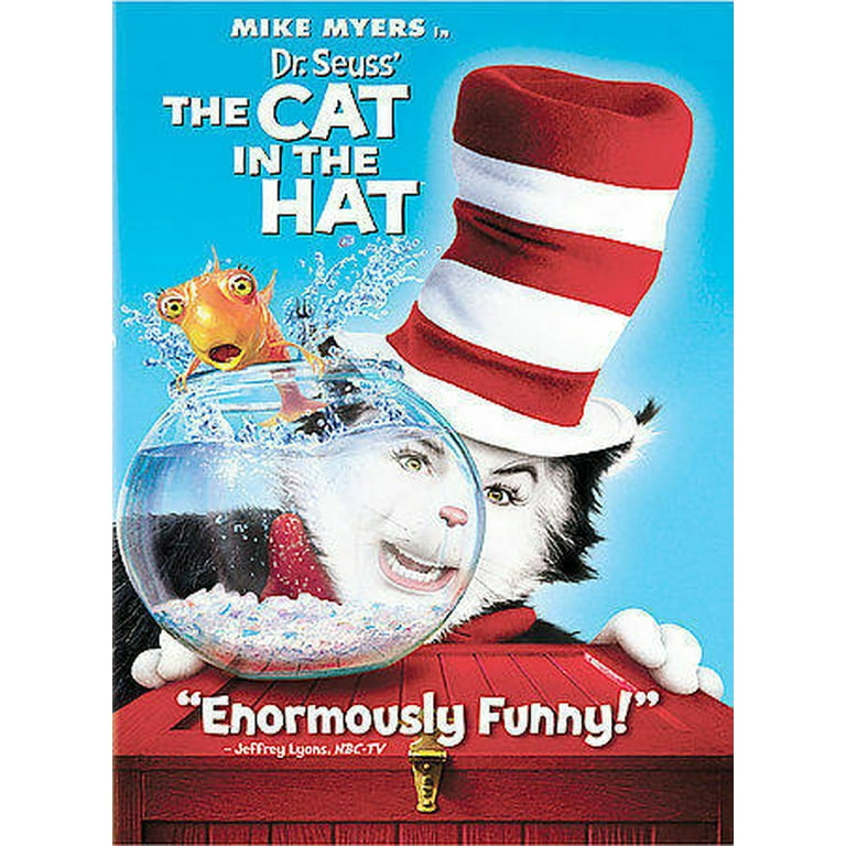 Dr. Seuss The Cat In The Hat Full Screen Edition DVD Walmart