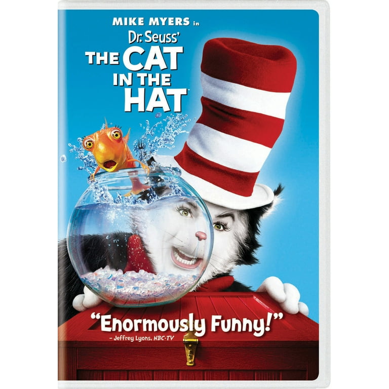 Dr. Seuss The Cat in the Hat Adventure Movie DVD Comedy Family PG with Bonus Materials Walmart