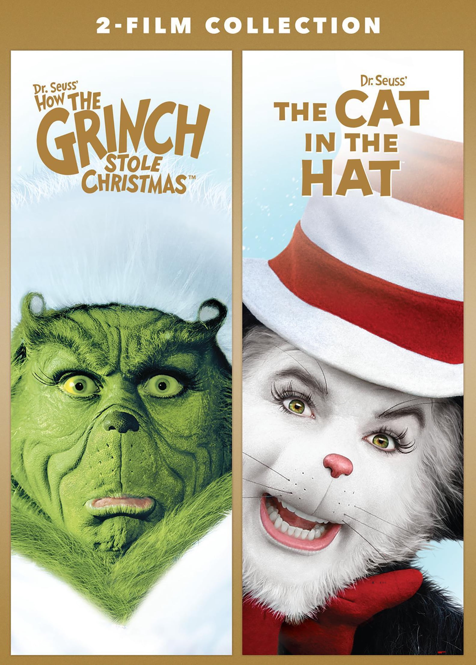 Dr. Seuss' The Cat in the Hat / Dr. Seuss' How the Grinch Stole Christmas 2-Movie Collection (DVD)