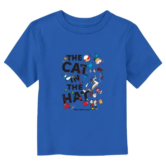 Dr. Seuss The Cat in the Hat Jumble  Graphic T-Shirt