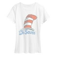 thumbnail image 1 of Dr. Seuss - The Cat in the Hat Logo - Women's Short Sleeve Graphic T-Shirt, 1 of 5