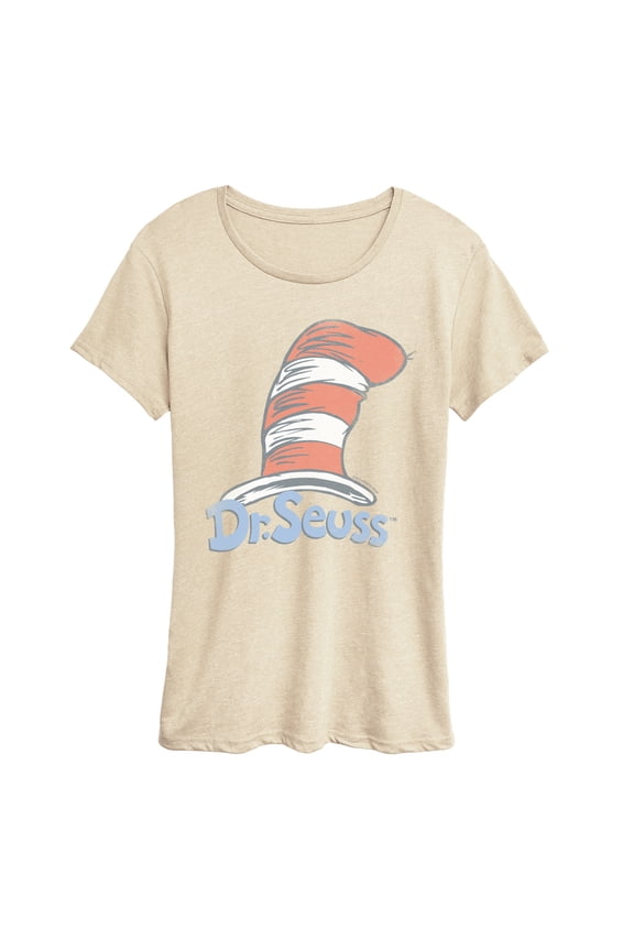 - The Cat in the Hat Logo - Women's Short Sleeve Graphic T-Shirt