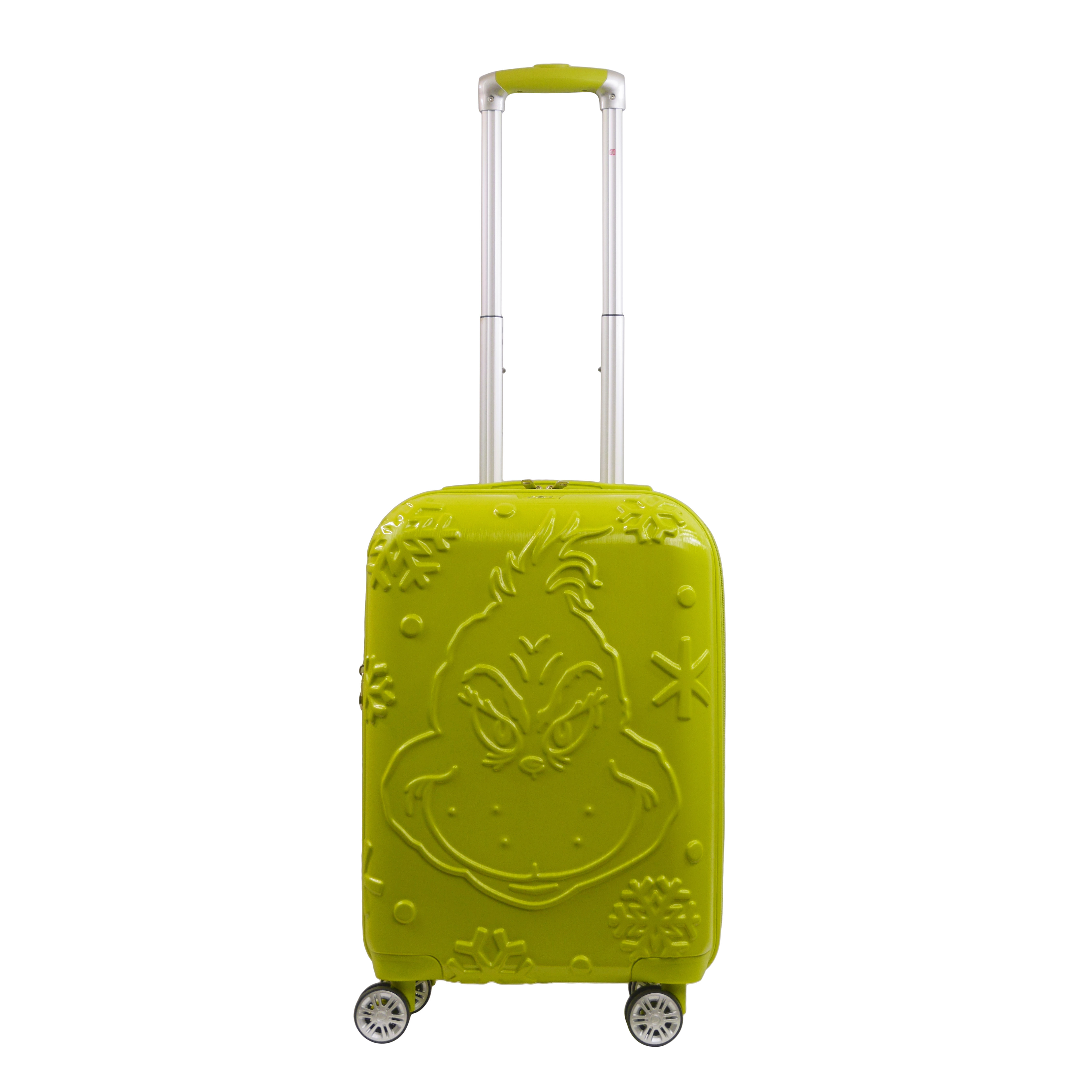 Dr. Seuss The Grinch 22 Inch Carry On Rolling Luggage, Hardshell