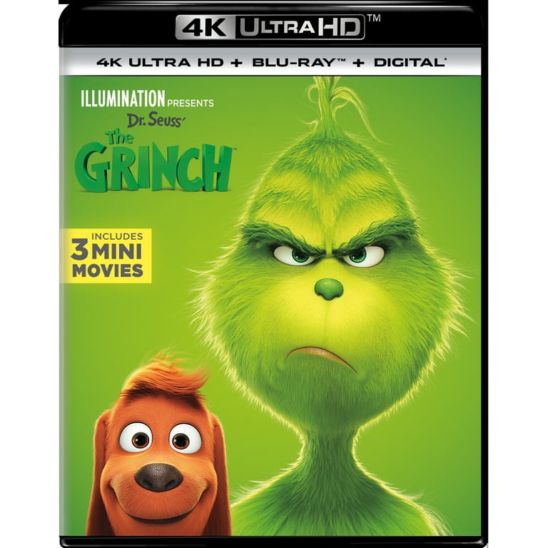 Dr. Seuss The Grinch 4K Ultra HD Blu ray