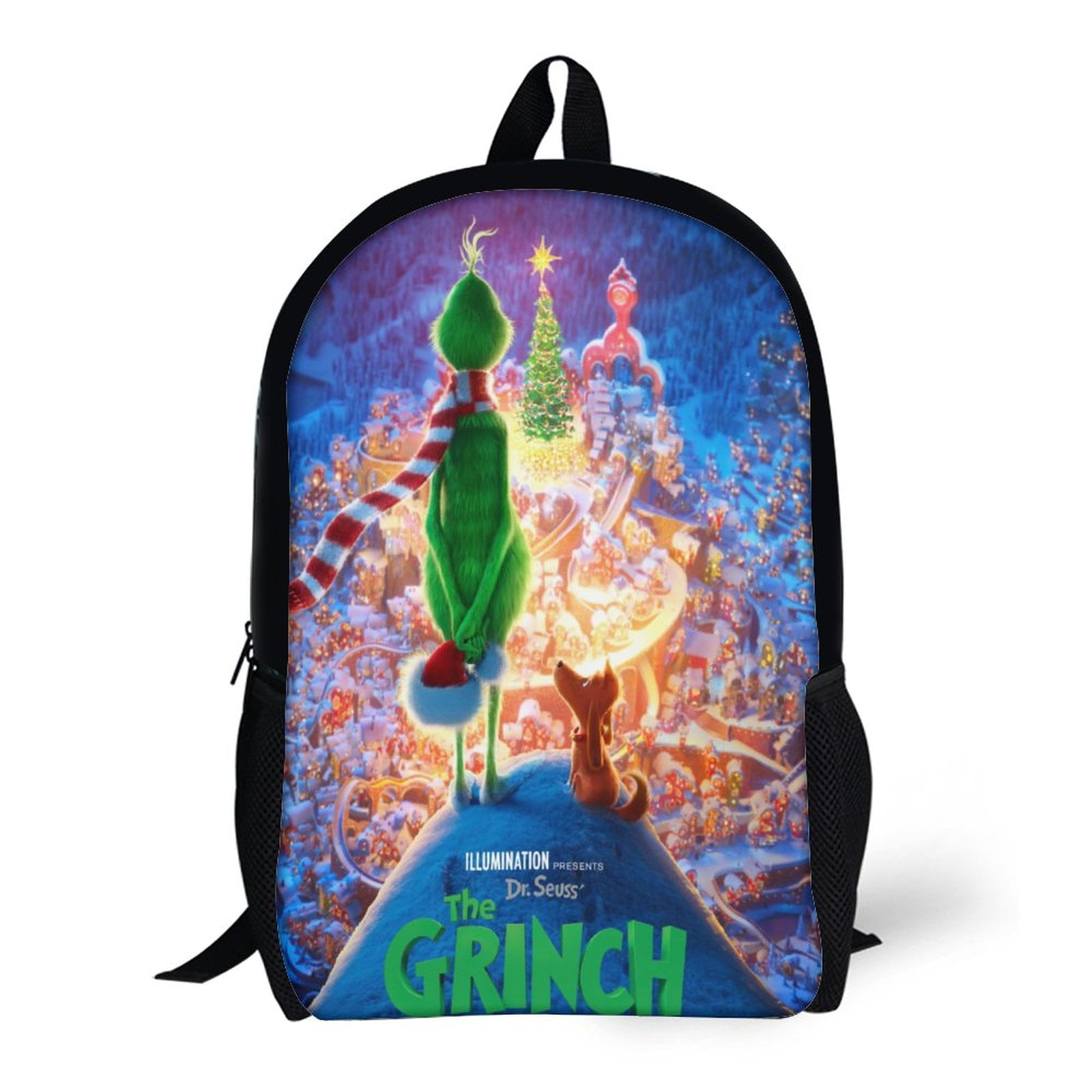 Dr. Seuss The Grinch Backpacks Basic Shoulder Daypack Bookbag Satchel