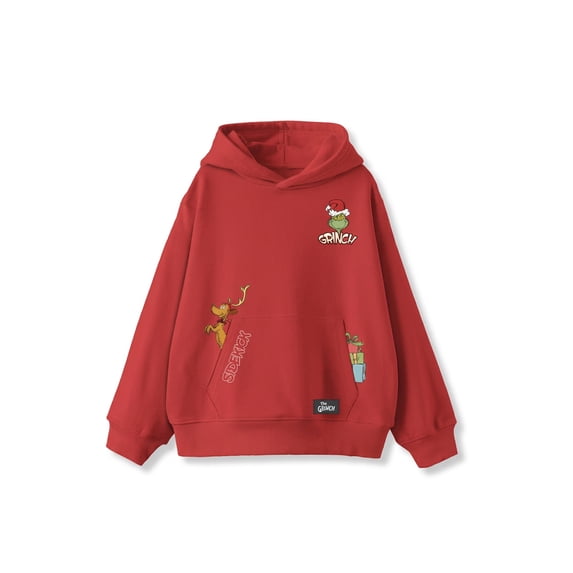Dr. Seuss The Grinch Boys’ Graphic Hoodie, Icons, Sizes XS-XXL ...