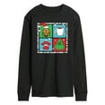 thumbnail image 1 of Dr. Seuss The Grinch - Christmas - All I Need Is Coffee & My Dog - Men's Long Sleeve T-Shirt, 1 of 4