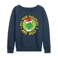 thumbnail image 1 of Dr. Seuss The Grinch - Christmas - All Your Sweaters Are Ugly - Women's Lightweight French Terry Long Sleeve Shirt, 1 of 4
