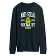thumbnail image 1 of Dr. Seuss The Grinch - Christmas - Anti-Social Socialite Est. 1957 - Men's Long Sleeve T-Shirt, 1 of 4