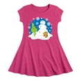 thumbnail image 1 of Dr. Seuss The Grinch - Christmas - Build A Snowman - Toddler & Youth Girls Fit & Flare Dress, 1 of 4