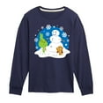 thumbnail image 1 of Dr. Seuss The Grinch - Christmas - Build A Snowman - Toddler & Youth Long Sleeve Graphic T-Shirt, 1 of 4
