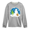 thumbnail image 1 of Dr. Seuss The Grinch - Christmas - Build A Snowman - Toddler & Youth Long Sleeve Graphic T-Shirt, 1 of 4