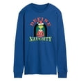 thumbnail image 1 of Dr. Seuss The Grinch - Christmas - Define Naughty - Men's Long Sleeve T-Shirt, 1 of 4