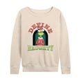 thumbnail image 1 of Dr. Seuss The Grinch - Christmas - Define Naughty - Women's Lightweight French Terry Long Sleeve Shirt, 1 of 4