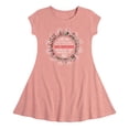 thumbnail image 1 of Dr. Seuss The Grinch - Christmas - Every Who Was Singing - Toddler & Youth Girls Fit & Flare Dress, 1 of 1