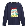 thumbnail image 1 of Dr. Seuss The Grinch - Christmas - Everyone Loves A Grinch - Toddler & Youth Long Sleeve Graphic T-Shirt, 1 of 4