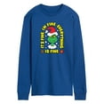 thumbnail image 1 of Dr. Seuss The Grinch - Christmas - Everything Is Fine - Men's Long Sleeve T-Shirt, 1 of 4