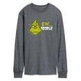 thumbnail image 1 of Dr. Seuss - Grinch Ew People - Men's Long Sleeve Graphic T-Shirt, 1 of 4
