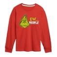 thumbnail image 1 of Dr. Seuss The Grinch - Christmas - Ew... People - Toddler & Youth Long Sleeve Graphic T-Shirt, 1 of 4