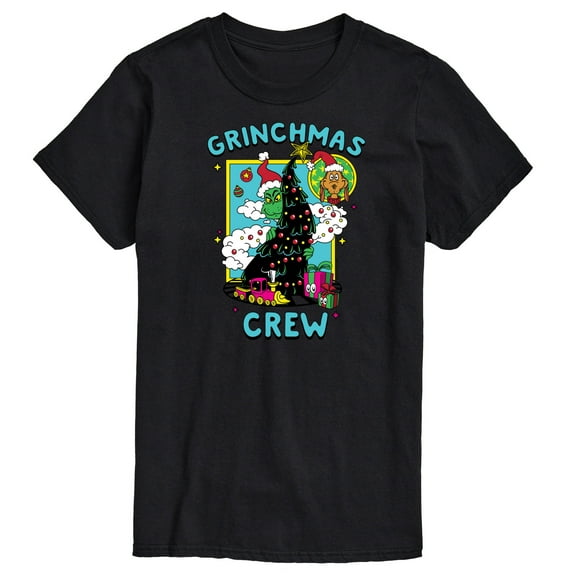 Dr. Seuss The Grinch - Christmas - Grinchmas Crew - Men's Short Sleeve Graphic T-Shirt