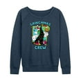 thumbnail image 1 of Dr. Seuss The Grinch - Christmas - Grinchmas Crew - Women's Lightweight French Terry Long Sleeve Shirt, 1 of 4
