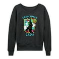 thumbnail image 1 of Dr. Seuss The Grinch - Christmas - Grinchmas Crew - Women's Lightweight French Terry Long Sleeve Shirt, 1 of 4