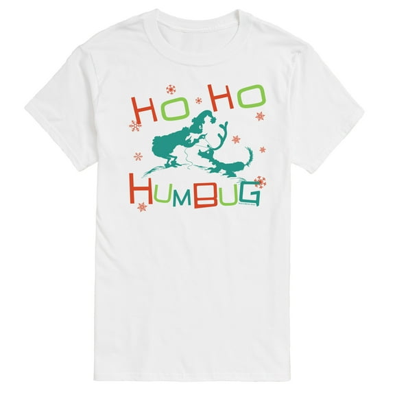 Dr. Seuss The Grinch - Christmas - Ho Ho Humbug - Men's Short Sleeve Graphic T-Shirt