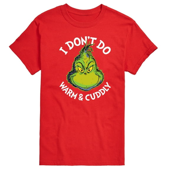 The Grinch - I Don't Do Warm & Cuddly - Men's Short Sleeve Graphic T-Shirt