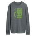 thumbnail image 1 of Dr. Seuss The Grinch - Christmas - I Don't Like Morning Or People - Men's Long Sleeve T-Shirt, 1 of 4