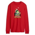 thumbnail image 1 of Dr. Seuss The Grinch - Christmas - If Santa Could, Grinch Can Too - Men's Long Sleeve T-Shirt, 1 of 3