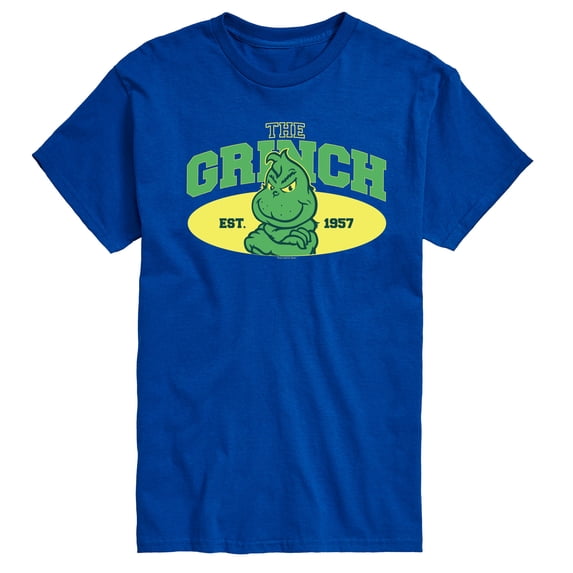Dr. Seuss The Grinch - Christmas - Little Grinch Est. 1957 - Men's Short Sleeve Graphic T-Shirt