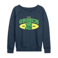 thumbnail image 1 of Dr. Seuss The Grinch - Christmas - Little Grinch Est. 1957 - Women's Lightweight French Terry Long Sleeve Shirt, 1 of 4
