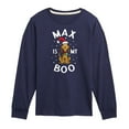 thumbnail image 1 of Dr. Seuss The Grinch - Christmas - Max Is My Boo - Toddler & Youth Long Sleeve Graphic T-Shirt, 1 of 4