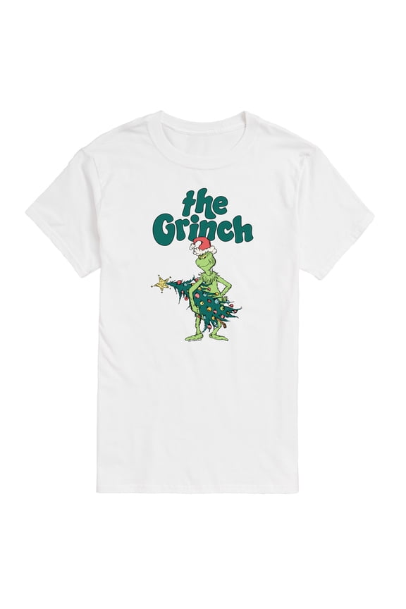 Dr. Seuss The Grinch - Christmas - Me & The Tree - Men's Short Sleeve Graphic T-Shirt