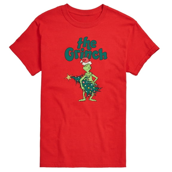 Dr. Seuss The Grinch - Christmas - Me & The Tree - Men's Short Sleeve Graphic T-Shirt