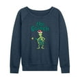 thumbnail image 1 of Dr. Seuss The Grinch - Christmas - Me & The Tree - Women's Lightweight French Terry Long Sleeve Shirt, 1 of 4