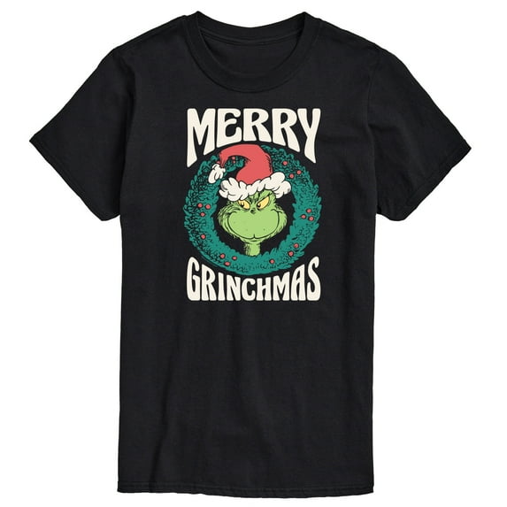 Dr. Seuss The Grinch - Christmas - Merry Grinchmas - Men's Short Sleeve Graphic T-Shirt