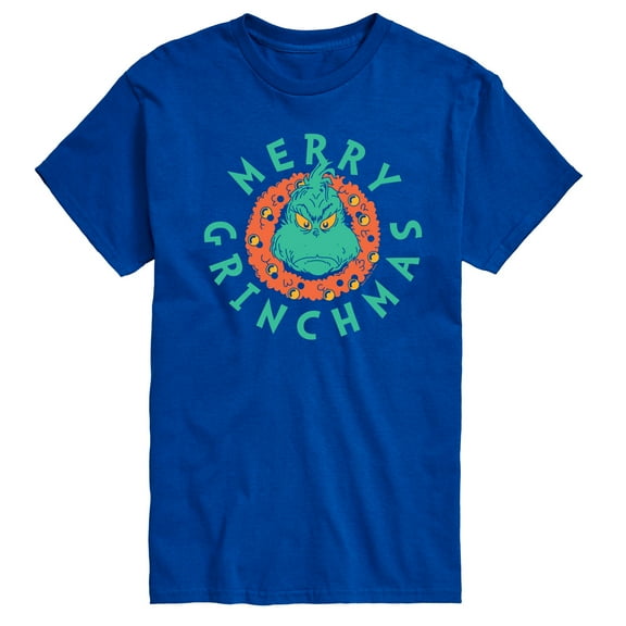 Dr. Seuss The Grinch - Christmas - Merry Grinchmas - Men's Short Sleeve Graphic T-Shirt