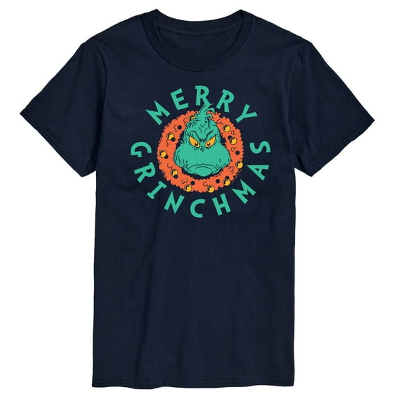 Dr. Seuss The Grinch - Christmas - Merry Grinchmas - Men's Short Sleeve Graphic T-Shirt