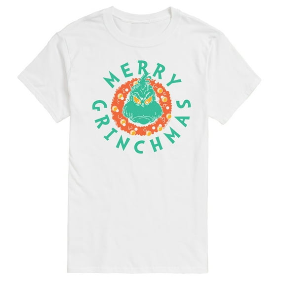 Dr. Seuss The Grinch - Christmas - Merry Grinchmas - Men's Short Sleeve Graphic T-Shirt