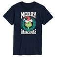 thumbnail image 1 of Dr. Seuss The Grinch - Christmas - Merry Grinchmas - Men's Short Sleeve Graphic T-Shirt, 1 of 4