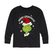 DR. SEUSS The Grinch - Christmas - Merry Grinchmas - Toddler & Youth Long Sleeve Graphic T-Shirt