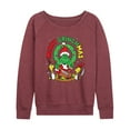 thumbnail image 1 of Dr. Seuss The Grinch - Christmas - Merry Grinchmas - Women's Lightweight French Terry Long Sleeve Shirt, 1 of 4