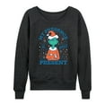 thumbnail image 1 of Dr. Seuss The Grinch - Christmas - My Presence Is Your Present - Women's Lightweight French Terry Long Sleeve Shirt, 1 of 4