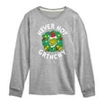thumbnail image 1 of Dr. Seuss The Grinch - Christmas - Never Not Grinchy - Toddler & Youth Long Sleeve Graphic T-Shirt, 1 of 4