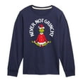 thumbnail image 1 of Dr. Seuss The Grinch - Christmas - Never Not Grinchy - Toddler & Youth Long Sleeve Graphic T-Shirt, 1 of 4