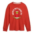 thumbnail image 1 of Dr. Seuss The Grinch - Christmas - Never Not Grinchy - Toddler & Youth Long Sleeve Graphic T-Shirt, 1 of 4