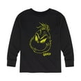 thumbnail image 1 of Dr. Seuss The Grinch - Christmas - Plotting Grinch - Toddler & Youth Long Sleeve Graphic T-Shirt, 1 of 4